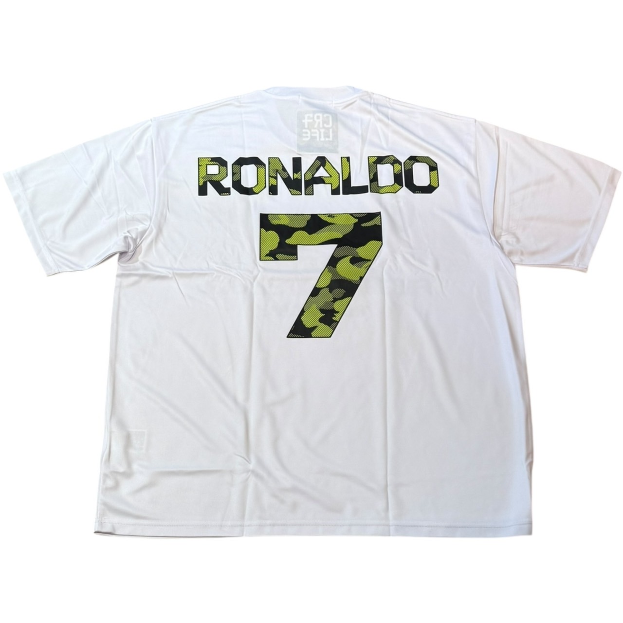 a bathing ape BAPE CR7 クリスティアーノロナウド Game shirts/ゲームシャツ White/ホワイト 白 正規品 新古品【中古】
