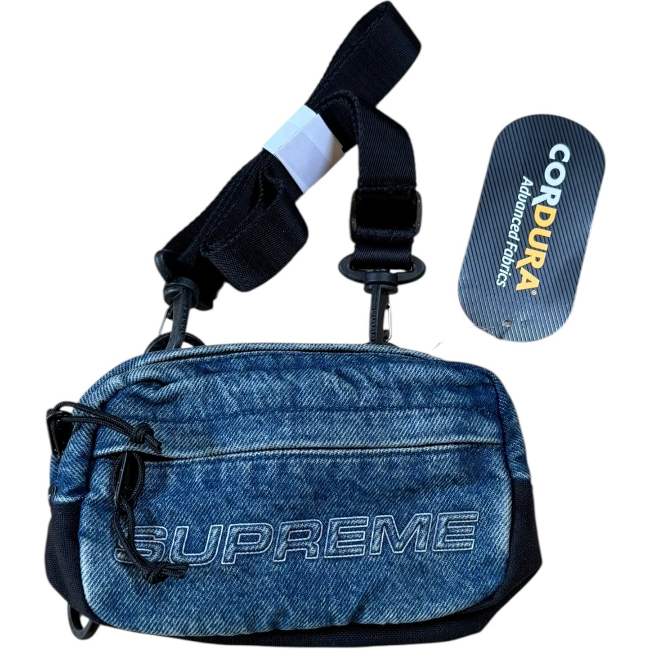 新品 25ss Supreme Denim Shoulder Bag インディゴ Denim Shoulder Bag - Shop - Supreme