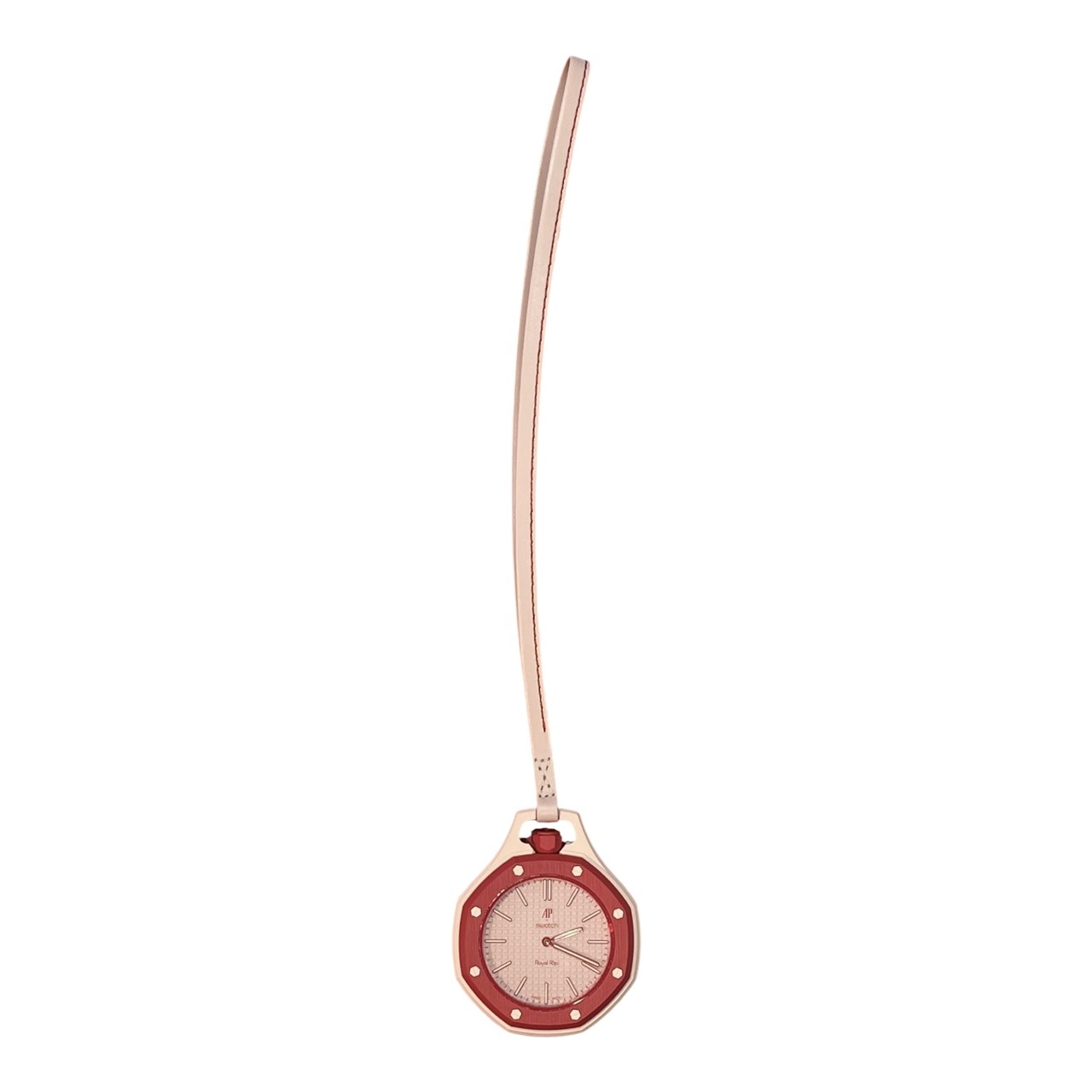 Swatch x Audemars Piguet Royal Pop Ocho Negro \"Pink\""スウォッチ x オーデマピゲ ロイヤル受けが良い オチョネグロ \""サクラ色\""【SSX03R100N】御墨付き付き添い人 置き目品 新古品 【中古】"