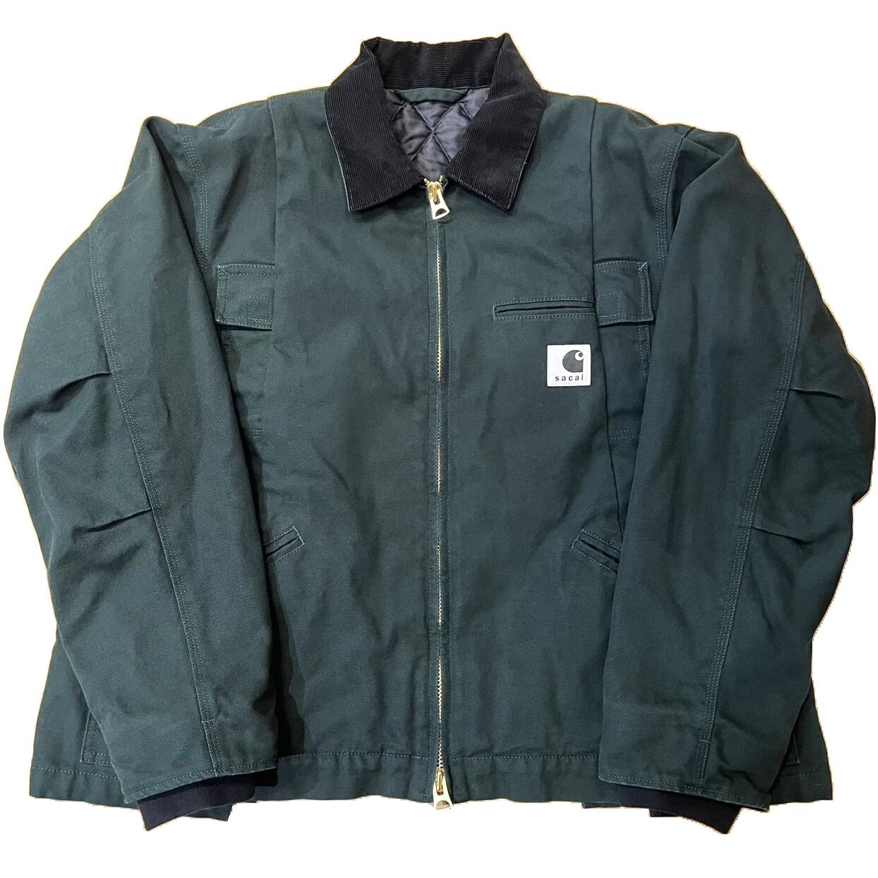 楽天市場】23FW Carhartt sacai Canvas x MA-1 Jacket Michigan