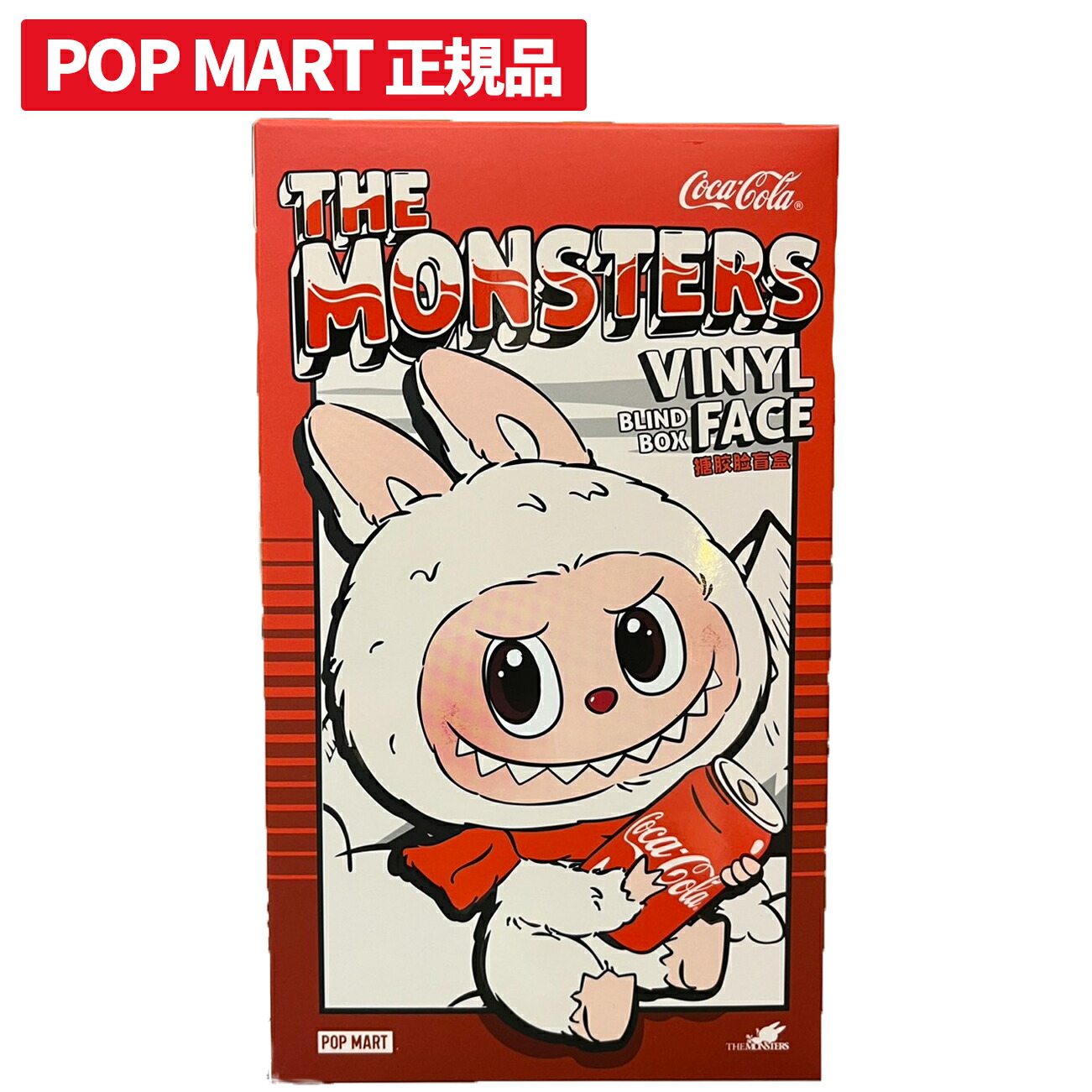 POP MART THE MONSTERS COCA-COLA ぬいぐるみセット POP-MART The Monsters Coca-Cola Series Vinyl Face (6 BOX RANDOM)