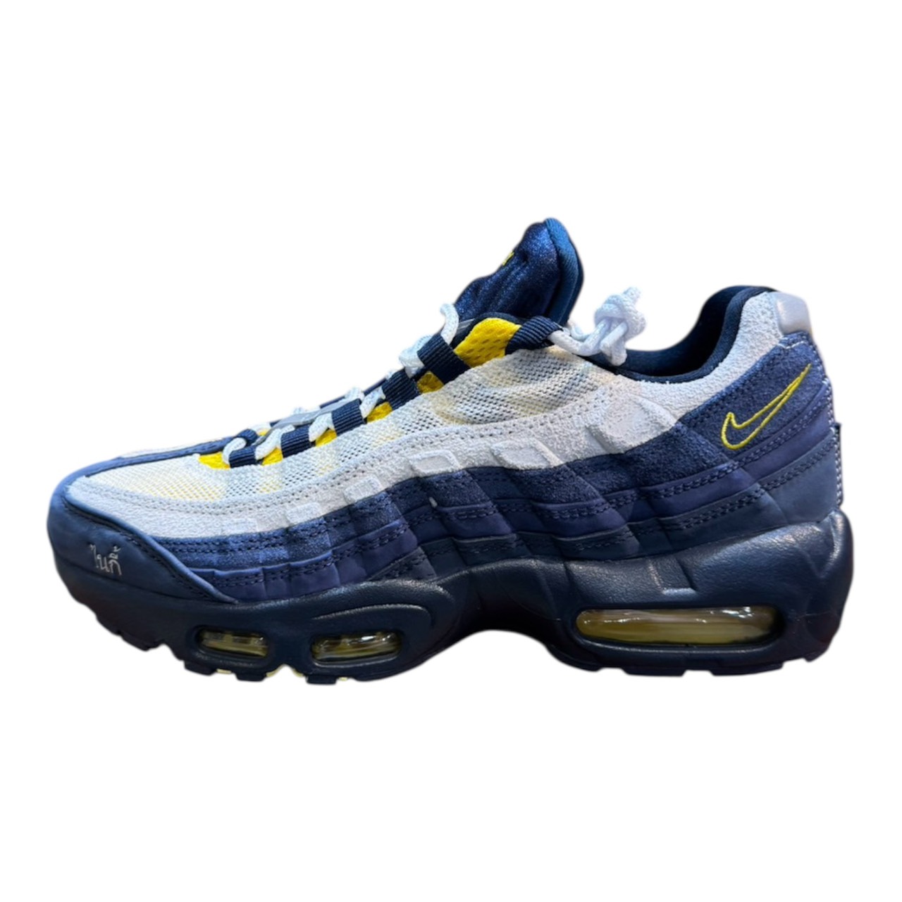 Eric Koston &times; Nike SB Air Max 95 "Obsidian and Speed Yellow"エリック・コストン &times; ナイキ SB エアマックス95 "オブシディアン アンド スピードイエロー"【HQ8492-400】2025FW 正規品 新古品【中古】｜PALM　NUT