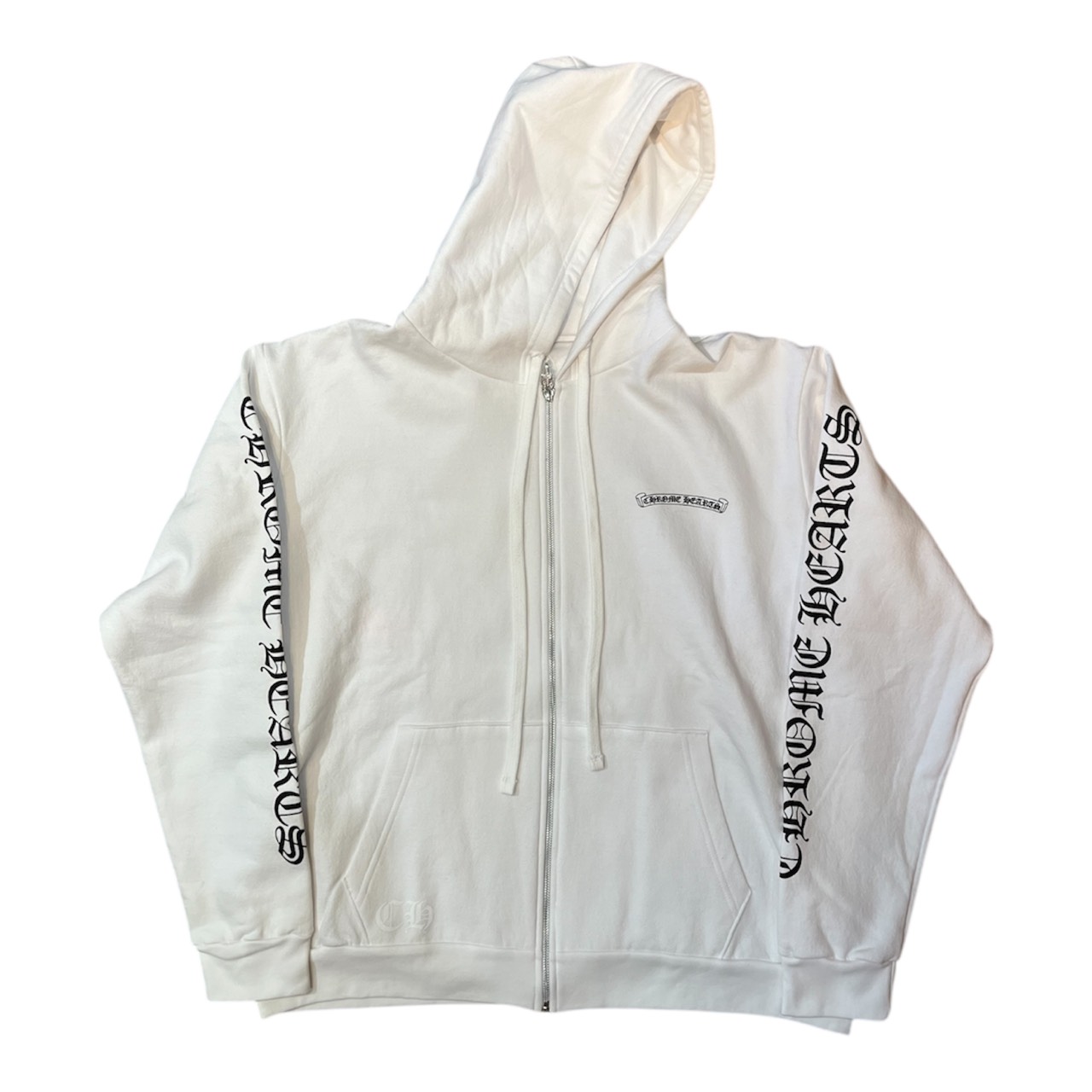 Chrome Hearts Scroll Full Zip Hoodie \