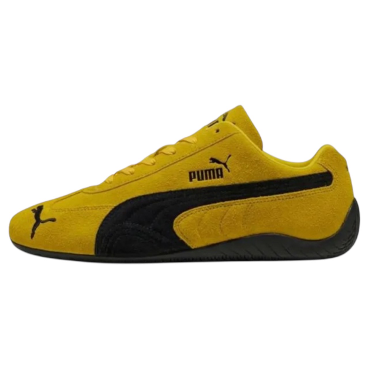 Puma Speedcat OG \"Pele Yellow/Black\""ピューマ スピードキャット OG \""ペールイエロー/黒いこと\""【398846-19】置き目品 新古品【中古】"