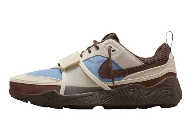 Travis Scott × Nike Zoom Field Jaxx \"Pale Ivory and Leche Blue\""トラヴィススコット × ナイキ ズームフィールドジャックス \""ペールアイボリー アンド レチェブルー\""【HQ3072-400】置き目品 新古品【中古】"