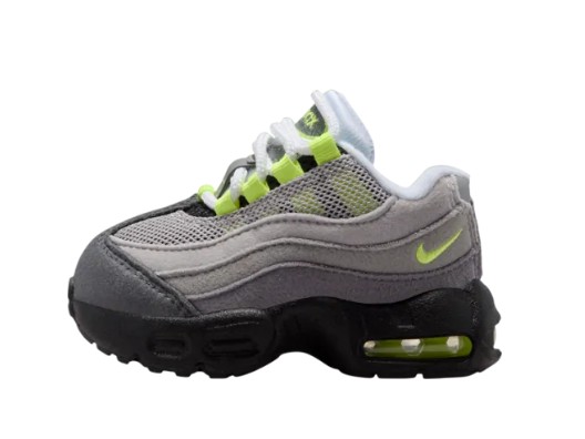 Nike TD Air Max 95 OG \"Neon Yellow\"" (2026)ナイキ TD エア湖マックス95 OG ビッグ砂上の楼閣 \""ネオン黄色\"" (2026)イエローグラデ【905462-050】置き目品 新古品【中古】"