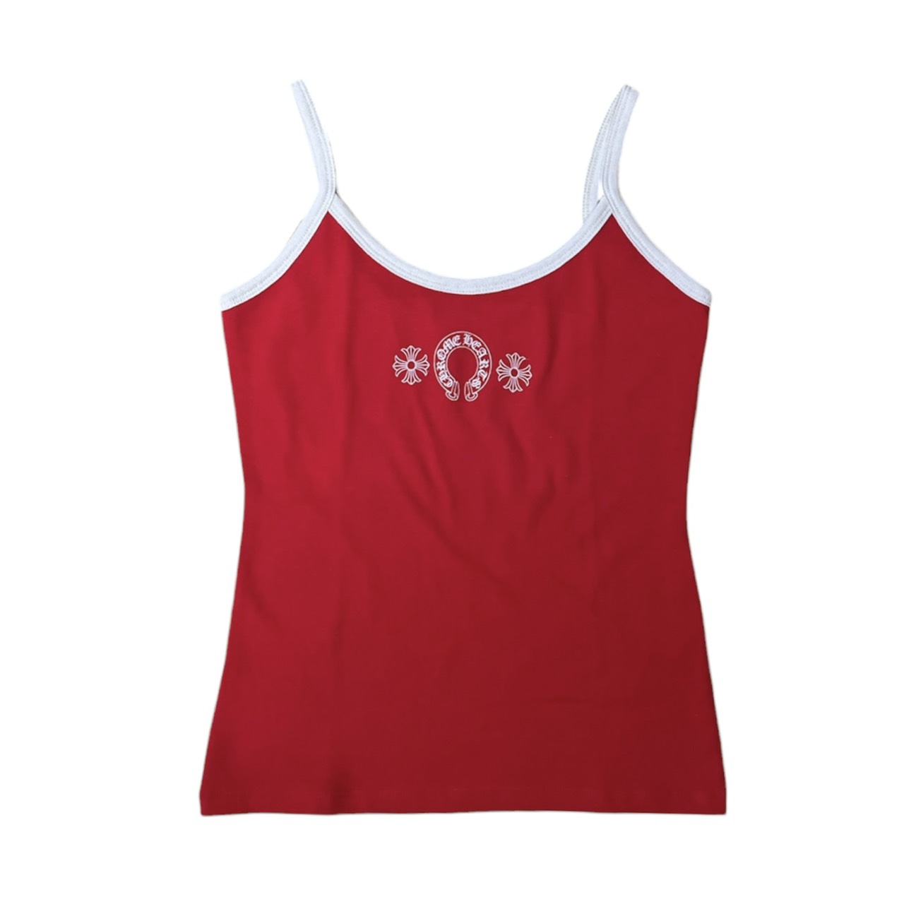 Chrome Hearts Horseshoe Camisole Red クロムハーツ ホースシュー キャミソール レッド 正規品 新古品【中古】