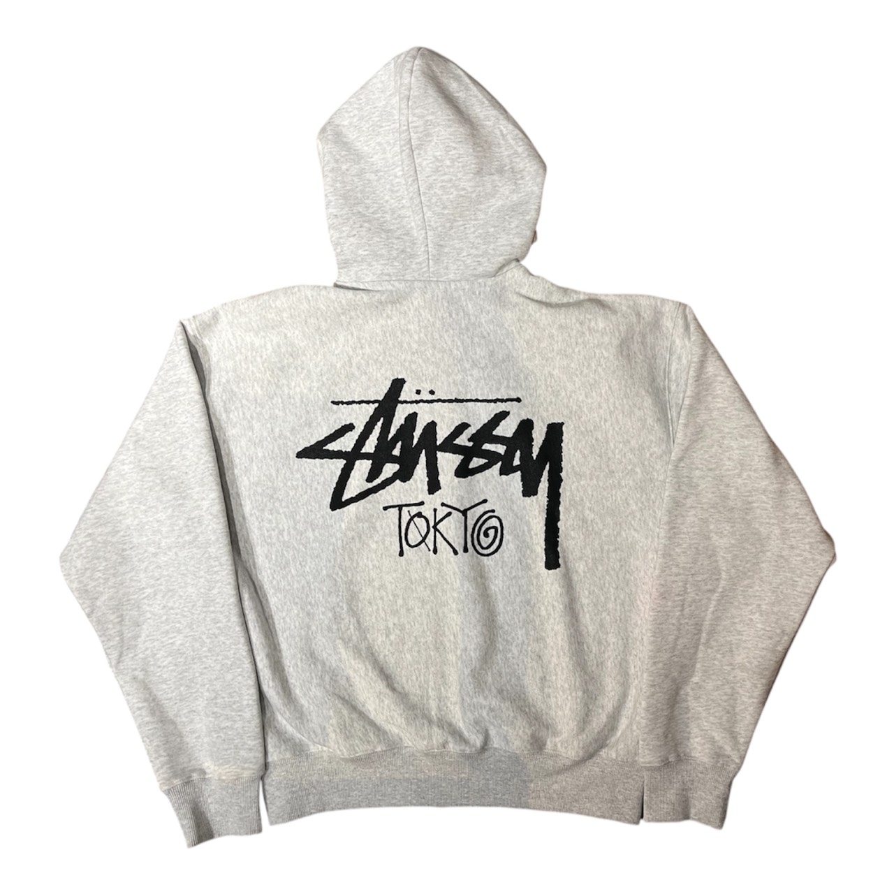 Stussy Tokyo Exclusive Zip Hoodie "Ash Grey"ステューシー 東京限定 ジップフーディー "アッシュグレー"正規品 新古品【中古】｜PALM　NUT