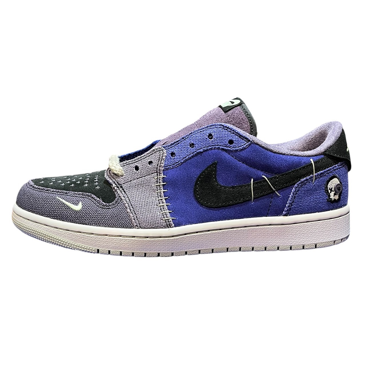 Zion Williamson × Nike Air Jordan 1 Low OG \"Voodoo Alternate\""ザイオン・ウィリアムソン × ナイキ エアジョーダン1 置き目 OG \""ブードゥーオルタネート\""【IH2309-500】置き目品 新古品【中古】"