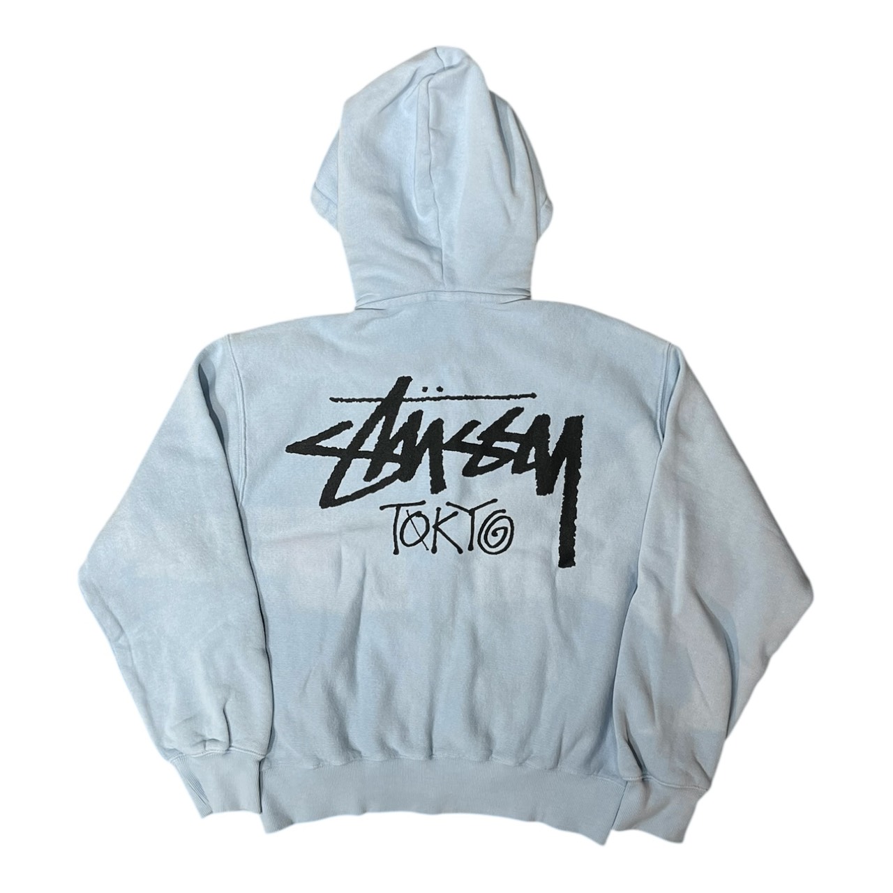 Stussy Tokyo Exclusive Zip Hoodie "Sky Blue"ステューシー 東京限定 ジップフーディー "スカイブルー"正規品 新古品【中古】｜PALM　NUT