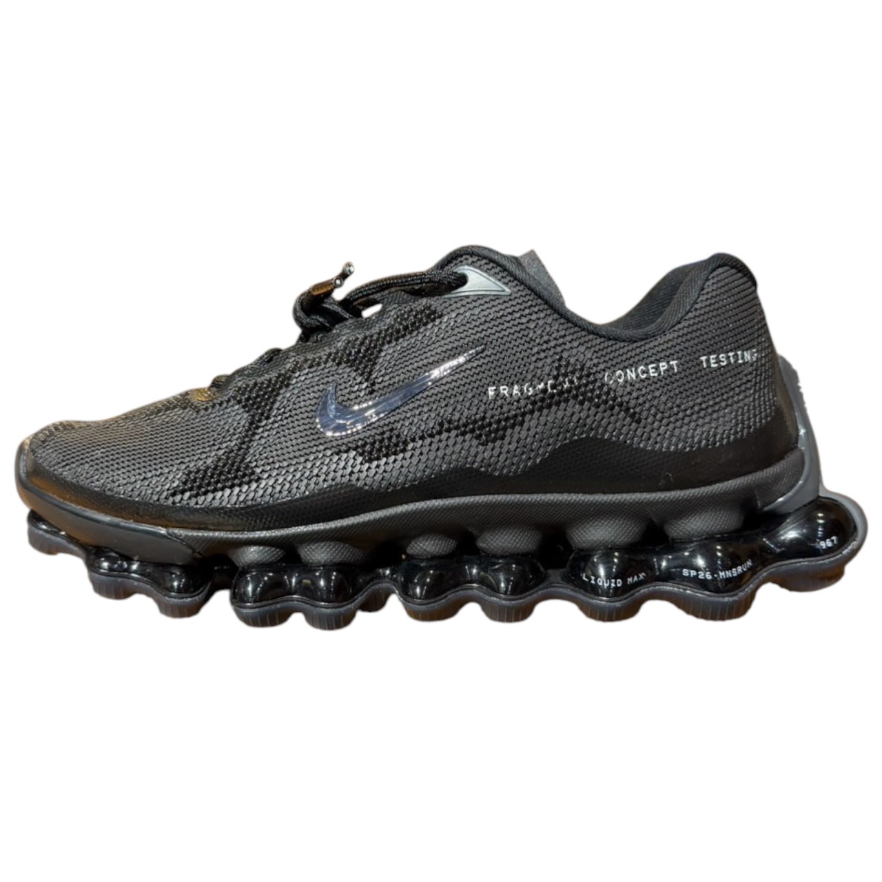 fragment design × Nike Air Liquid Max \"Black\""ナイキ フラグメントデザイン エアリキッドマックス【IQ8601-001】置き目品 新古品【中古】"