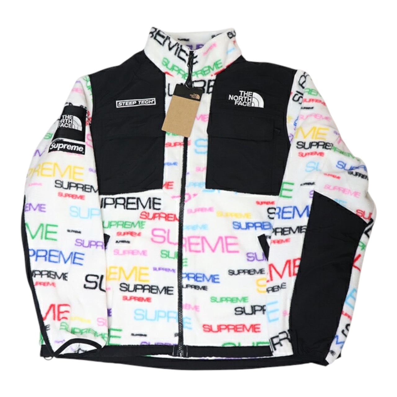 Supreme x The North Face Steep Tech Fleece Jacket "White"シュプリーム x ザノースフェイス スティープ テック フリース ジャケット "ホワイト"2021FW 正規品 新古品【中古】|PALM NUT