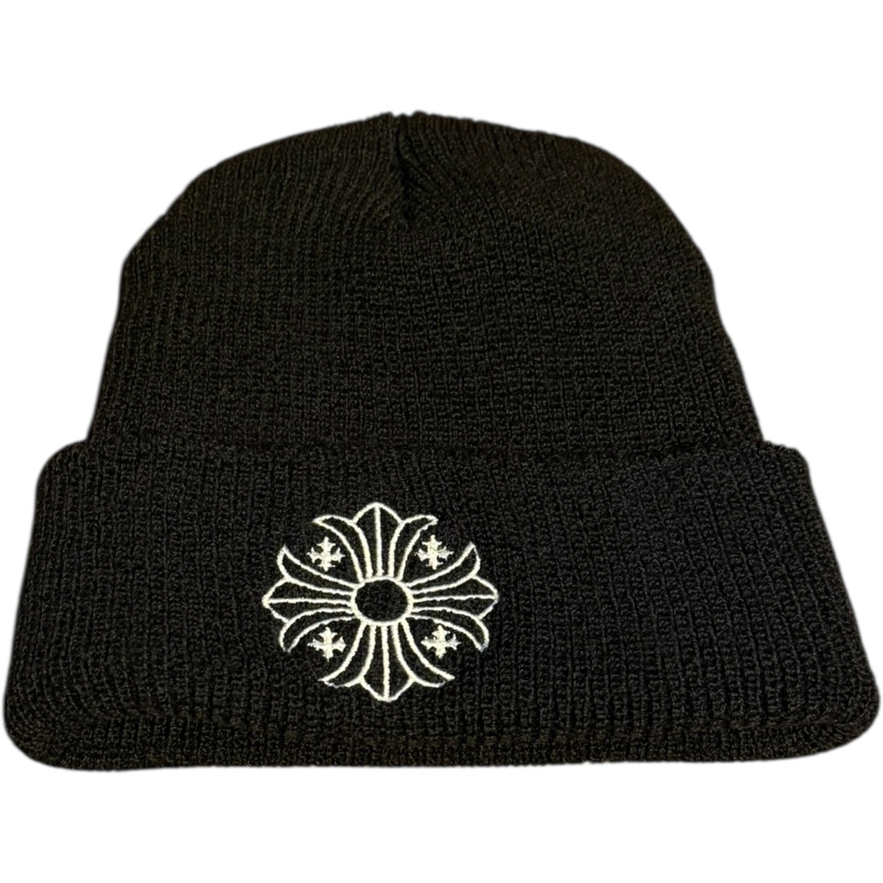 Chrome Hearts Wool Watch Cap CH Plus Beanie/クロムハーツ ウールワッチキャップロゴ シーエイチ+ ビーニー定め事品 新古品【中古】