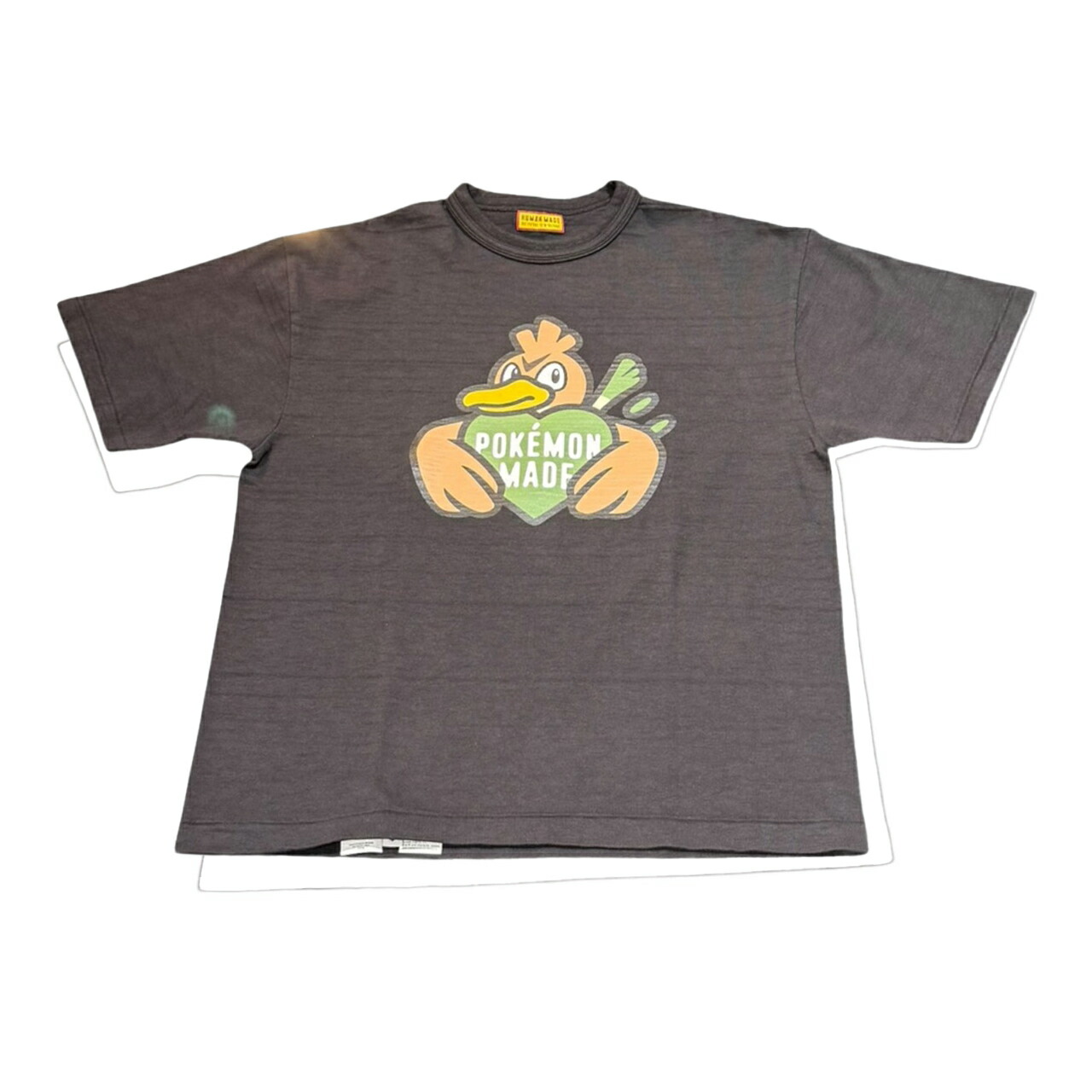 HUMAN MADE x Pokemon Made Graphic T-Shirt #2 (Kamonegi) \"Black\""ヒューマンお手伝いさん x ポケモンメイド グラフィックプルオーバー #2 (家鴨ネギ) \""黒いこと\""2026SS 置き目品 新古品【中古】"