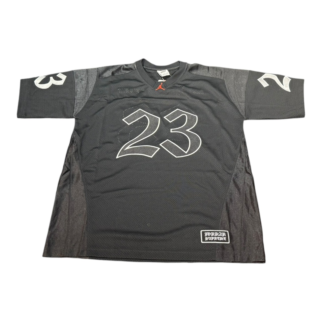 Supreme x Jordan Jersey \"Black\"" シュプリーム x ジョーダン プルオーバー \""黒いこと\""置き目品 新古品【中古】"