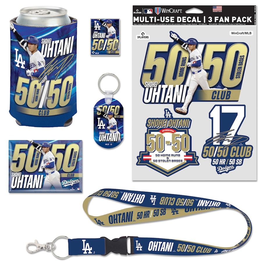 ドジャース 大谷翔平 50-50 缶クーラー 楽天市場】ドジャース 大谷翔平 50-50 達成記念 缶クーラー 保冷