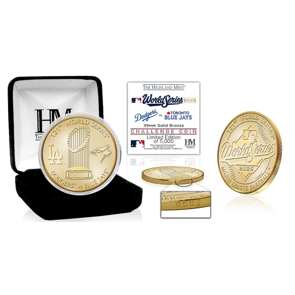 2025年ワールドシリーズ 限定ブロンズ　記念 ドジャース VS ブルージェイズ 2025 ワールドシリーズ 限定ブロンズ
