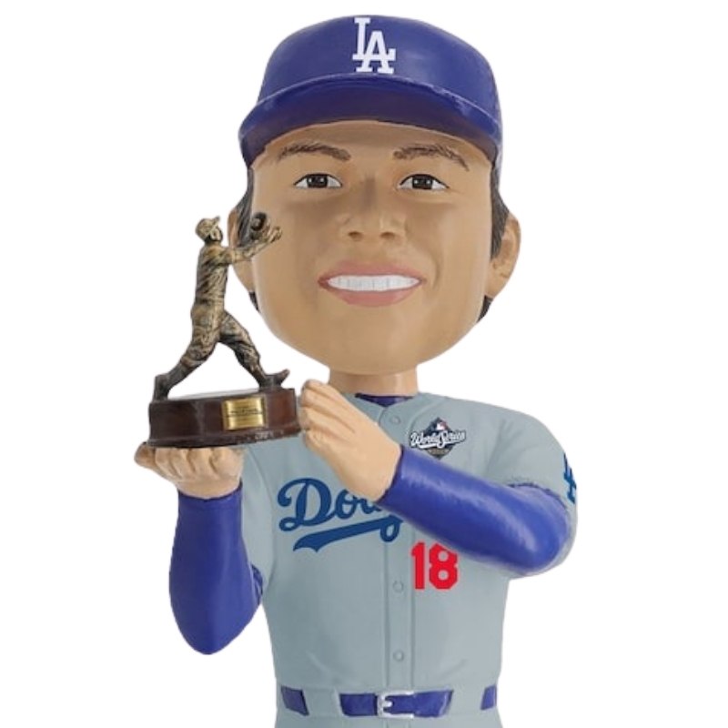 東京シリーズ2025ドジャース山本由伸ボブルヘッド 山本由伸 MVP 記念 ボブルヘッド ドジャース 2025 ワールドシリーズ 約