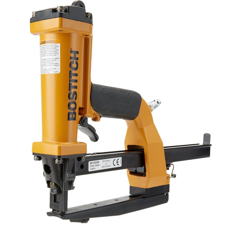 【クーポン配信中】Stanley Bostitch P51-10B エアーステープラー 業務用 空圧式 プライヤー型 ステープル 工業用 段ボール梱包用 強力 ペンヌマティック ステープリングプライヤー