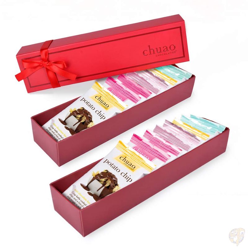 Chuao チュアオ・ショコラティエ ミルクチョコレート ミニギフトボックス 16枚入 アソート グルメチョコ｜パームスアメリカ