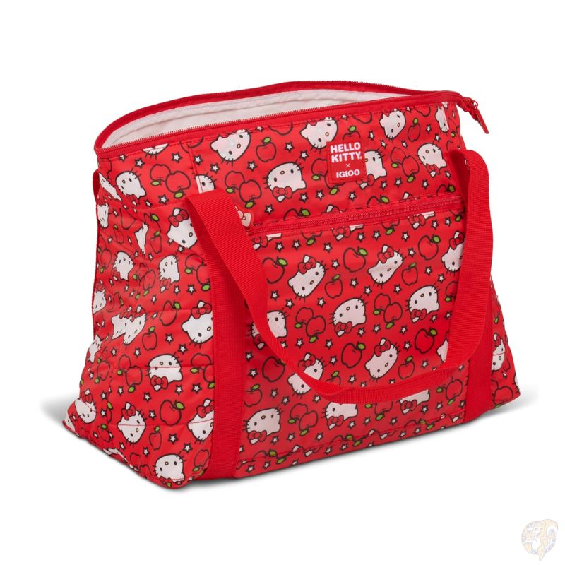 【クーポン配信中】イグルー Igloo ハローキティ 限定コラボ パッカブル クーラーバッグ Apples Puffer エコバッグ 保冷 軽量