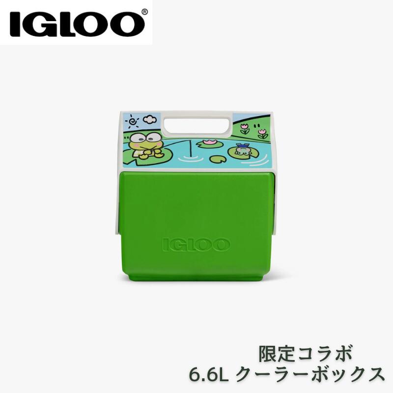 【クーポン配信中】イグルー Igloo けろけろけろっぴ 限定コラボ クーラーボックス Little Playmate 約6.6L サンリオ けろっぴ 保冷バッグ アメリカ輸入
