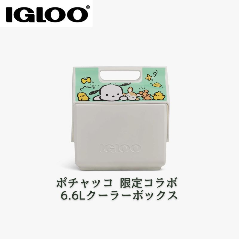 【クーポン配信中】イグルー Igloo ポチャッコ 限定コラボ クーラーボックス Little Playmate 7QT（約6.6L） サンリオ 保冷バッグ アウトドア
