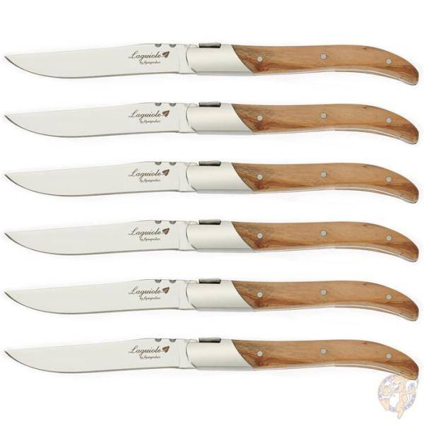 楽天市場】ル ライヨール ステーキナイフ 6本セット 木製収納