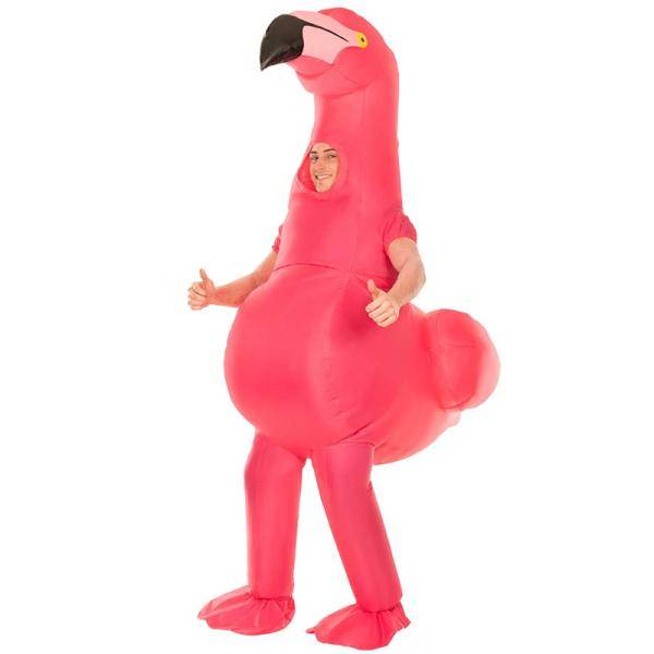 【クーポン配信中】Morph 大人用 フラミンゴ インフレータブル 膨らむ コスチューム エアコス ハロウィン ピンク 仮装 イベント 鳥 着ぐるみ 衣装 送料無料｜パームスアメリカ