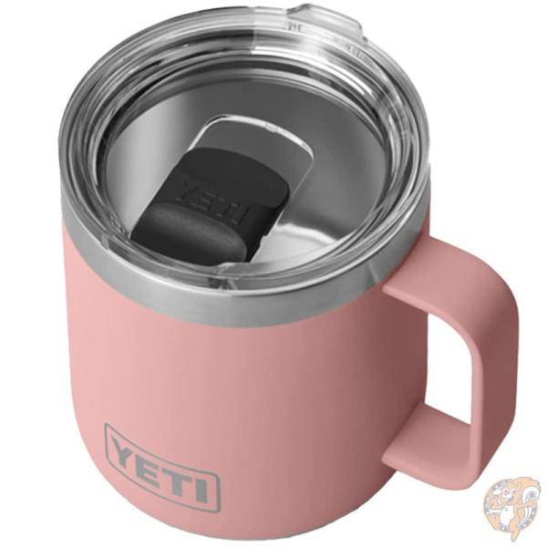 【クーポン配信中】イエティ YETI Rambler 14oz ステンレス マグ 保温保冷 真空断熱 蓋つき サンドストーンピンク 送料無料