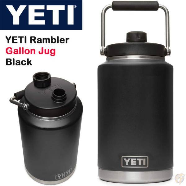 【クーポン配信中】YETI Rambler Gallon Jug BLACK イエティ ランブラー ガロンサイズ ジャグ 大容量 黒 送料無料