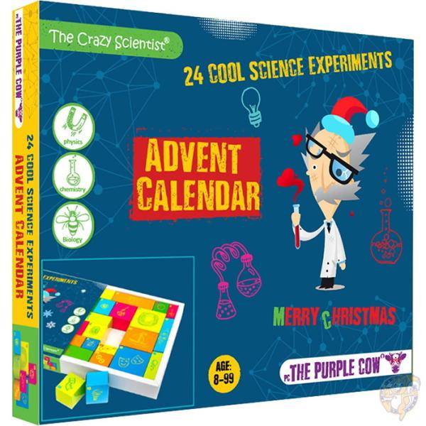 【クーポン配信中】科学実験 クレイジー サイテンティスト 科学 アドベントカレンダー クリスマス The Purple Cow クリスマスカウントダウン 理科 化学、生物 機械学 光学 磁気学 クリスマスギフト