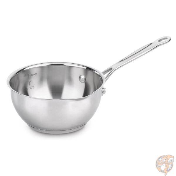 【クーポン配信中】クイジナート Cuisinart Chef'S クラシック ソースパン 1クオート(950ml) ステンレス 片手鍋 注ぎ口 送料無料|パームスアメリカ