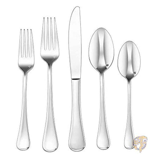 【クーポン配信中】Cuisinart クイジナート キッチン用品 食器 カトラリーセット ステンレススチール CFE-20PSN
