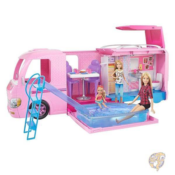 楽天市場】【ポイント2倍!19日-20日】バービー キャンパー プレイ