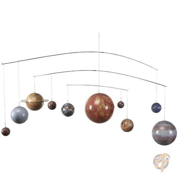 【クーポン配信中】太陽系グローバル・モビール インテリア 宇宙惑星 ギフト 地球儀 学習用 太陽系惑星 送料無料