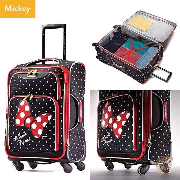 楽天市場】【American Tourister】Disney キャリー ソフト Mickey 21インチ キャリーオン スーツケース ミッキーマウス  ディズニー アメリカンツーリスター キャリーケース : palmsamerica