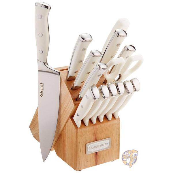 【クーポン配信中】Cuisinart C77WTR-15P ホワイト 15点セット キッチン ナイフ 包丁 送料無料 クイジナート ナイフ まとめ買い ギフト アメリカ輸入|パームスアメリカ