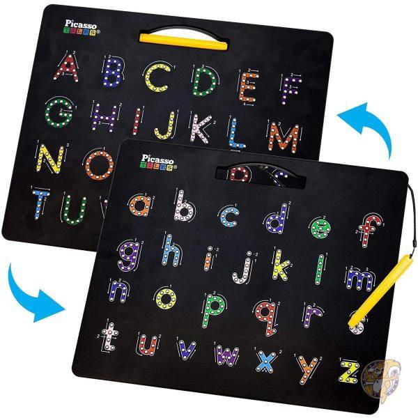 【クーポン配信中】ピカソタイルズ 2イン1 両面 磁石アルファベットボード PicassoTiles 磁石タブレット 送料無料