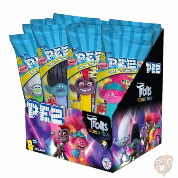 【クーポン配信中】PEZ ペッツ トロール キャンディ ディスペンサー アソート Candy Trolls 16g×12個 計197g 送料無料 6,862円
