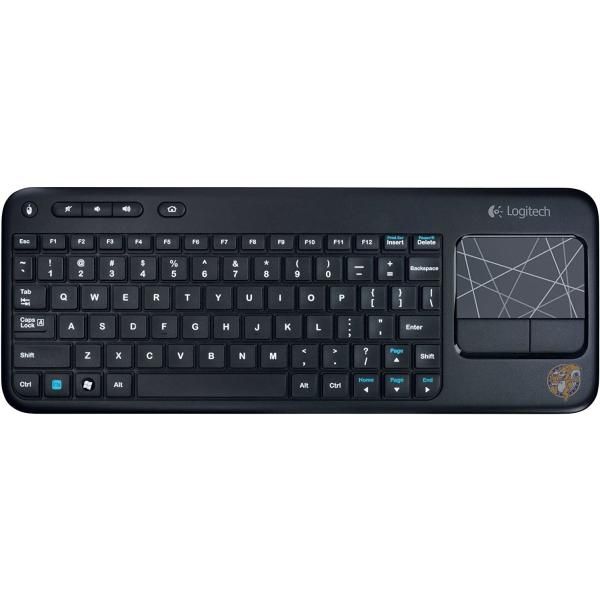 【クーポン配信中】Logitech Wireless Touch Keyboard K400 with Built-In Multi-Touch Touchpad, Black 並行輸入 送料無料|パームスアメリカ