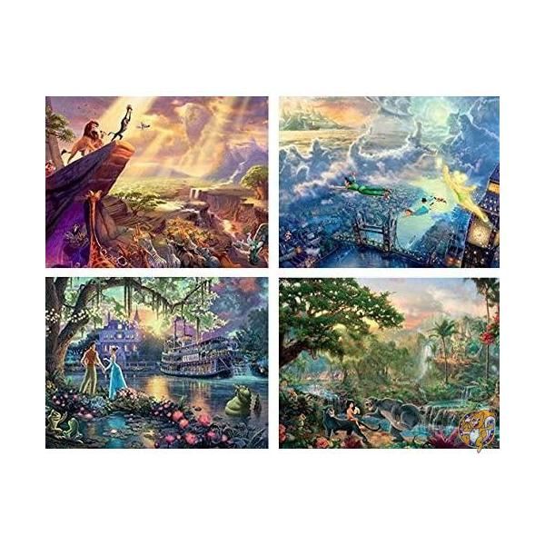 楽天市場】パズル トーマス・キンケード ディズニーコレクション 4イン