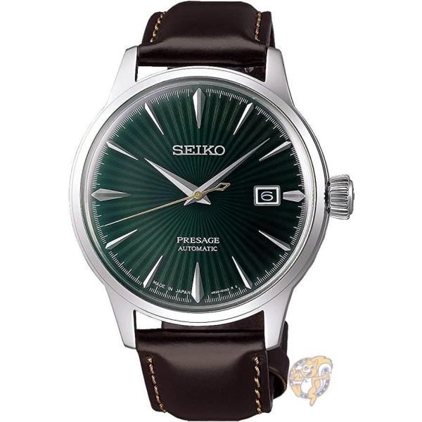 【25日最大4000円クーポン】セイコーSeiko メンズ時計 プレサージュ オートマチック レザーブレスレット SRPD37J1 腕時計 送料無料｜パームスアメリカ