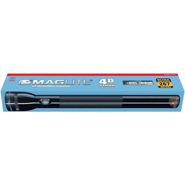 MAGLITE MAG-LITE マグライト S4D015 D.CELL4 Dセル 懐中電灯 ハンディライト ブラック [並行輸入品] 送料無料