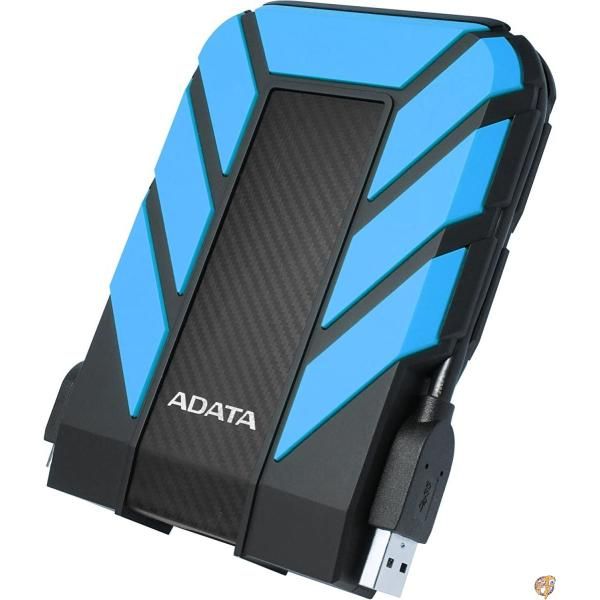 【クーポン配信中】ADATA(エイデータ) 外付HDD 2TB［USB3.1］ HD710 Pro 外付けハードドライブ AHD710P-2TU31-CBL ブルー 送料無料