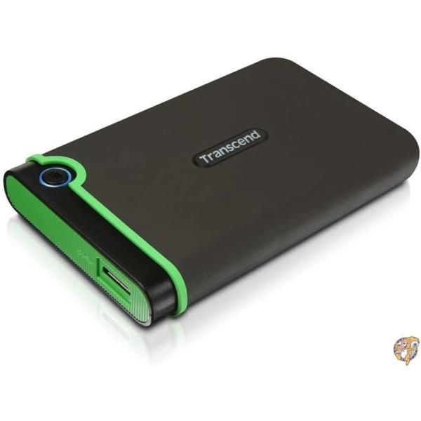 【クーポン配信中】旧モデル Transcend USB3.0/2.0 2.5インチHDD ポータブルハードディスク 耐衝撃 M3シリーズ 1TB 3年 送料無料|パームスアメリカ