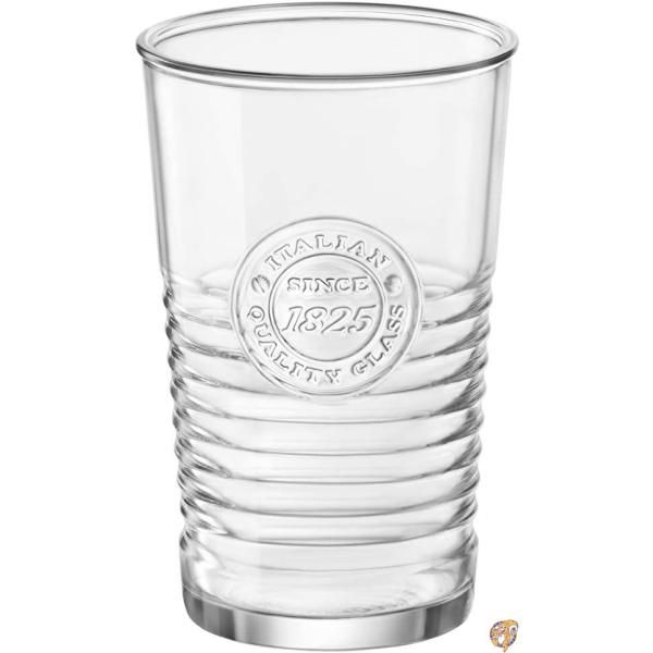 【クーポン配信中】Bormioli Rocco Officina1825 クーラーグラス 4個セット 4個入り (1個パック) クリア