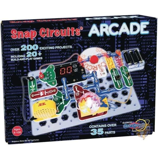 【クーポン配信中】アーケード電子探査キット Snap Circuits SCA-200 教育玩具 送料無料