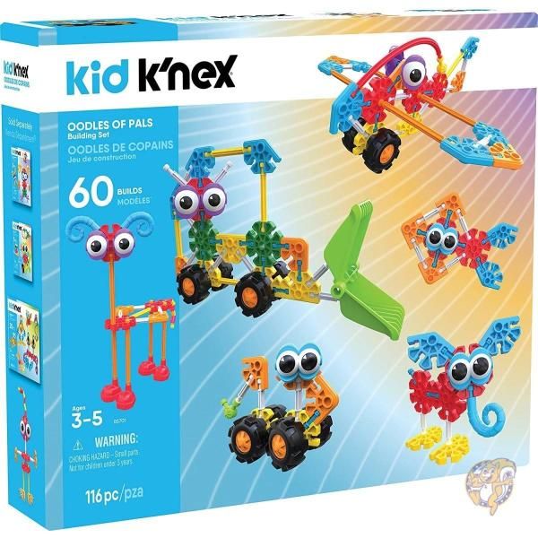 【クーポン配信中】ケネックスキッズ いろんなお友達 組み立てセット 116ピース KID K’NEX ブロック 送料無料
