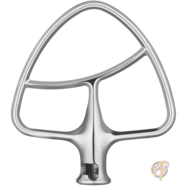 キッチンエイド KitchenAid チルトヘッドスタンドミキサー 4.5-5Qステンレス鋼フラットビーター Hozodoより食器洗い機洗浄可能 部品 送料無料